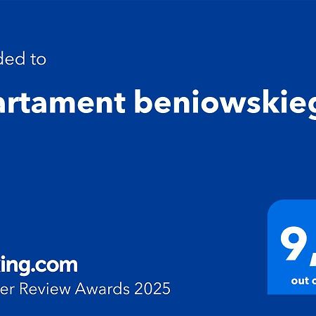 Apartament Beniowskiego Danzica Esterno foto